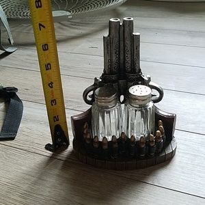 Western Rustic Home Decor Salt and Pepper Shakers